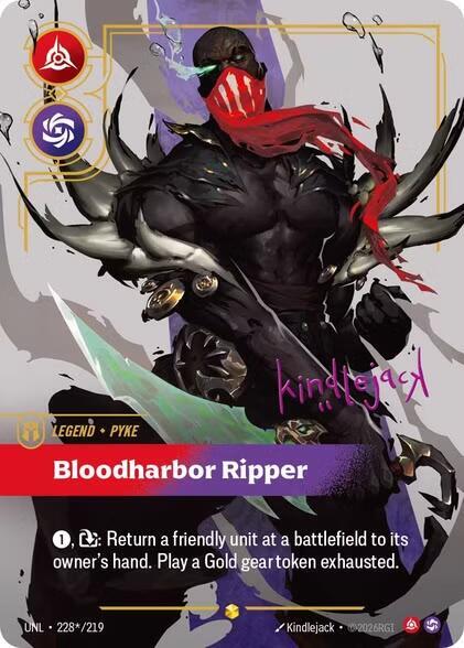 Pyke - Bloodharbor Ripper (Signature) - 228*/219: Unleashed
