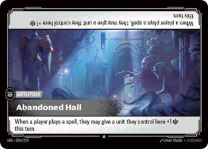 Abandoned Hall - 205/219: Unleashed