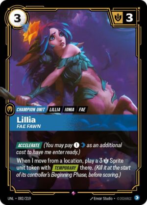 Lillia - Fae Fawn - 082/219: Unleashed