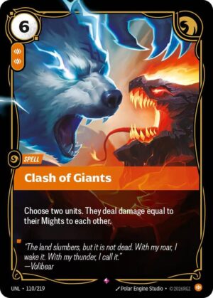 Clash of Giants - 110/219: Unleashed