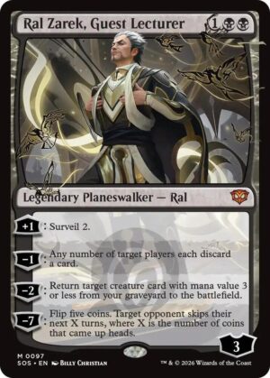 Ral Zarek, Guest Lecturer - 97: Secrets of Strixhaven