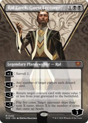 Ral Zarek, Guest Lecturer (Borderless) - 282: Secrets of Strixhaven