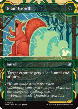 Giant Growth - 52: Secrets of Strixhaven: Mystical Archive