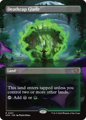 Deathcap Glade (Borderless) - 301: Secrets of Strixhaven