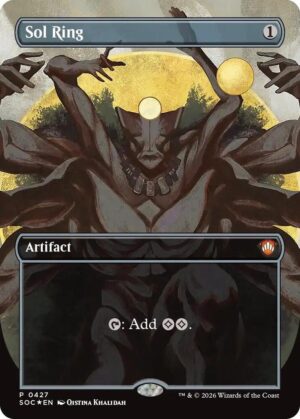 Sol Ring (Borderless) - 427: Commander: Secrets of Strixhaven