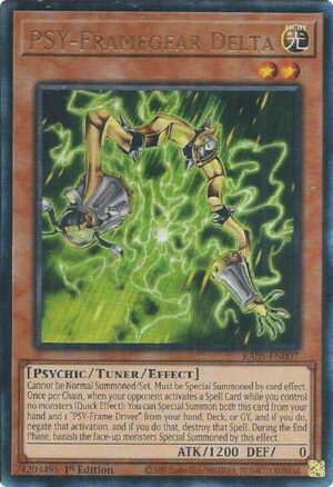 PSY-Framegear Delta (Ultimate Rare) - RA05-EN007: Rarity Collection 5