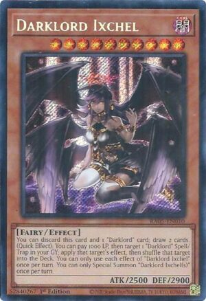 Darklord Ixchel (Secret Rare) - RA05-EN010: Rarity Collection 5