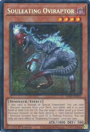 Souleating Oviraptor (Secret Rare) - RA05-EN011: Rarity Collection 5