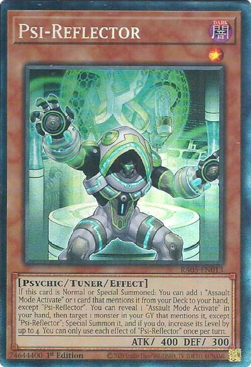 Psi-Reflector (Collector's Rare) - RA05-EN013: Rarity Collection 5