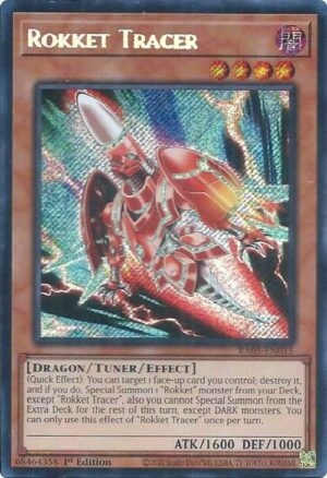 Rokket Tracer (Secret Rare) - RA05-EN015: Rarity Collection 5