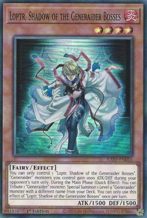 Loptr, Shadow of the Generaider Bosses - RA05-EN016: Rarity Collection 5