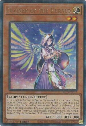 Diviner of the Herald (Ultimate Rare) - RA05-EN017: Rarity Collection 5