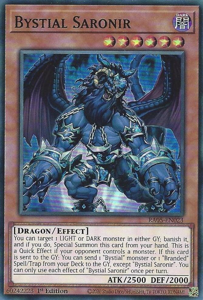 Bystial Saronir - RA05-EN023: Rarity Collection 5