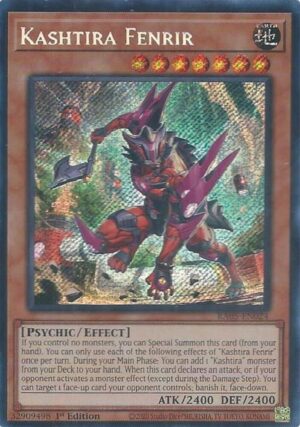 Kashtira Fenrir (Secret Rare) - RA05-EN024: Rarity Collection 5