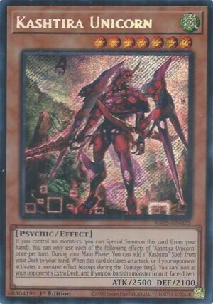 Kashtira Unicorn (Secret Rare) - RA05-EN025: Rarity Collection 5