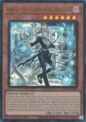 Arias the Labrynth Butler (Ultra Rare) - RA05-EN028: Rarity Collection 5