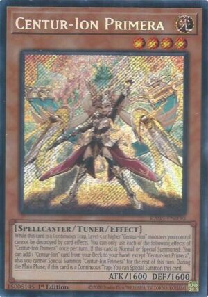Centur-Ion Primera (Secret Rare) - RA05-EN030: Rarity Collection 5
