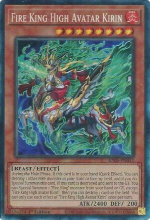 Fire King High Avatar Kirin (Collector's Rare) - RA05-EN032: Rarity Collection 5