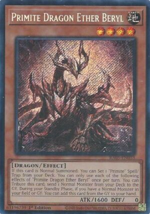 Primite Dragon Ether Beryl (Secret Rare) - RA05-EN033: Rarity Collection 5
