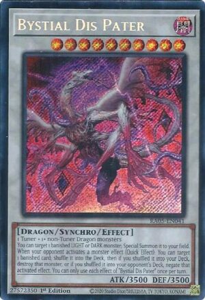 Bystial Dis Pater (Secret Rare) - RA05-EN041: Rarity Collection 5