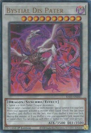 Bystial Dis Pater (Ultimate Rare) - RA05-EN041: Rarity Collection 5