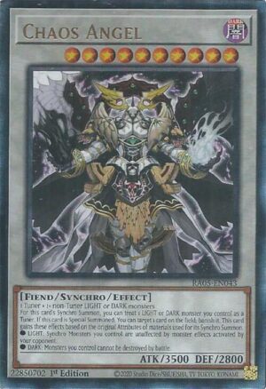 Chaos Angel (Ultimate Rare) - RA05-EN043: Rarity Collection 5