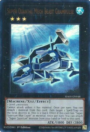 Super Quantal Mech Beast Grampulse (Ultra Rare) - RA05-EN048: Rarity Collection 5