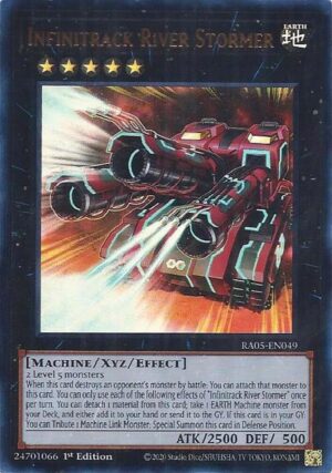 Infinitrack River Stormer (Ultra Rare) - RA05-EN049: Rarity Collection 5