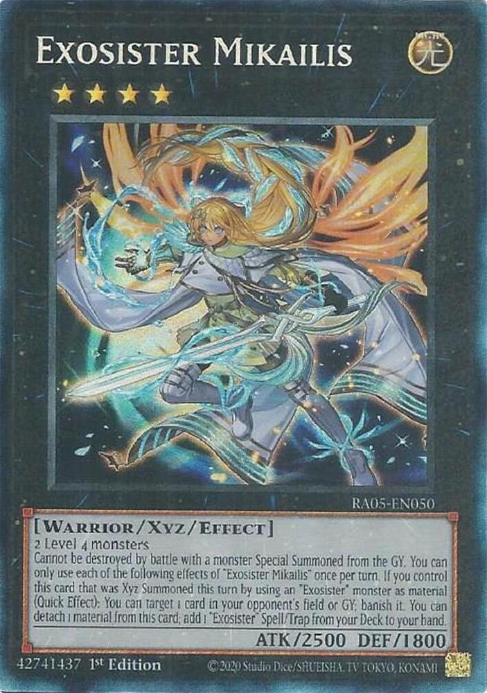 Exosister Mikailis (Collector's Rare) - RA05-EN050: Rarity Collection 5