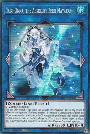 Yuki-Onna, the Absolute Zero Mayakashi - RA05-EN057: Rarity Collection 5