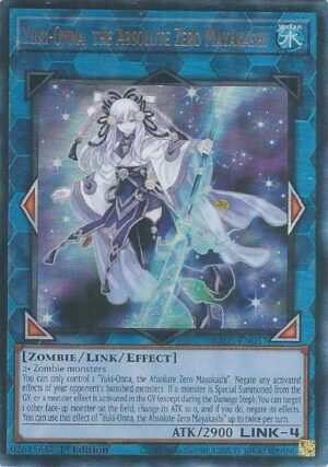 Yuki-Onna, the Absolute Zero Mayakashi (Ultimate Rare) - RA05-EN057: Rarity Collection 5