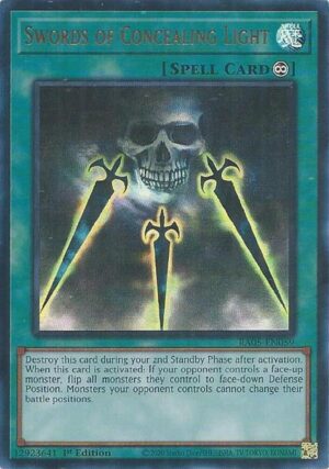 Swords of Concealing Light (Ultra Rare) - RA05-EN059: Rarity Collection 5