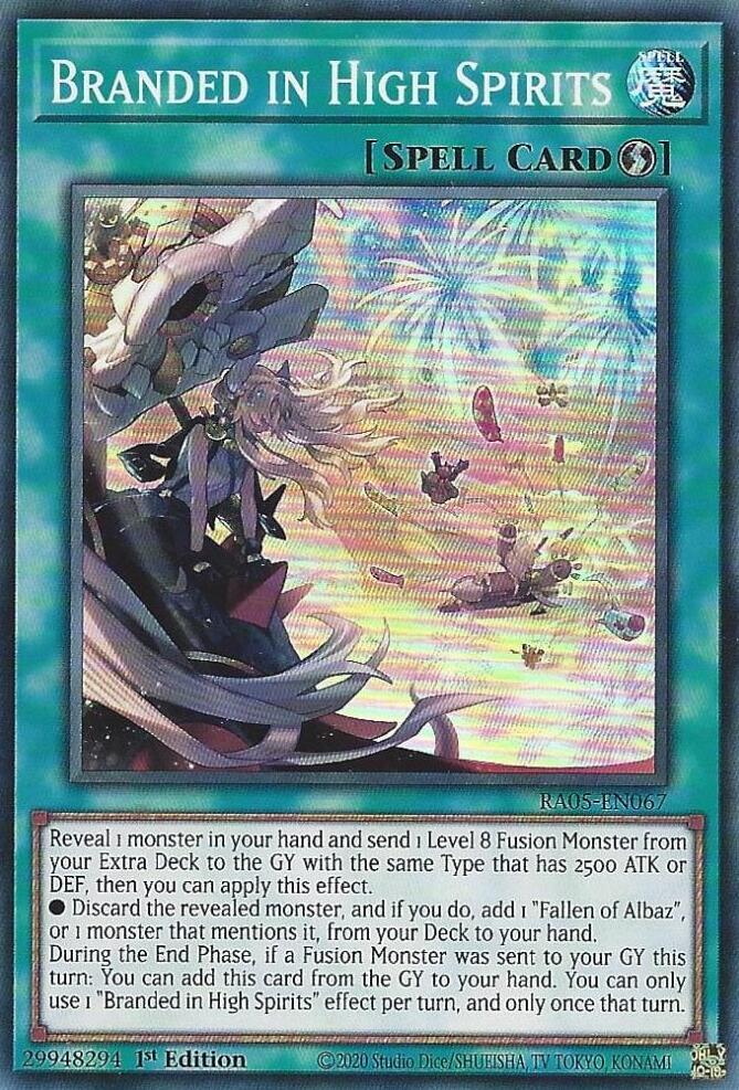 Branded in High Spirits - RA05-EN067: Rarity Collection 5