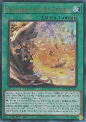 Branded in High Spirits (Ultimate Rare) - RA05-EN067: Rarity Collection 5