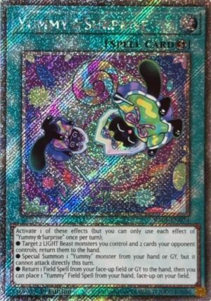 YummySurprise (Platinum Secret Rare) - RA05-EN074: Rarity Collection 5