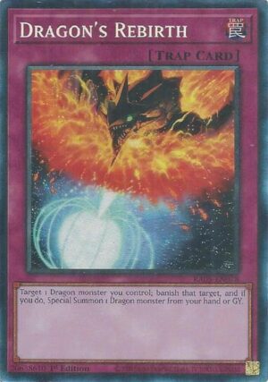 Dragon's Rebirth (Collector's Rare) - RA05-EN078: Rarity Collection 5