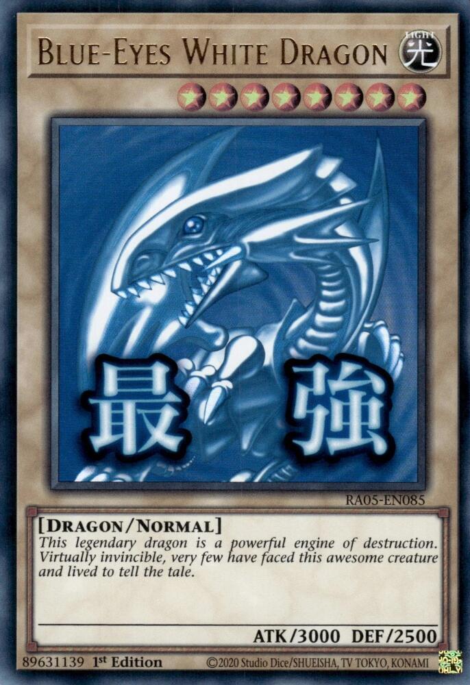 Blue-Eyes White Dragon - RA05-EN085: Rarity Collection 5