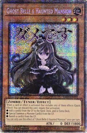 Ghost Belle & Haunted Mansion (Starlight Rare) - RA05-EN092: Rarity Collection 5