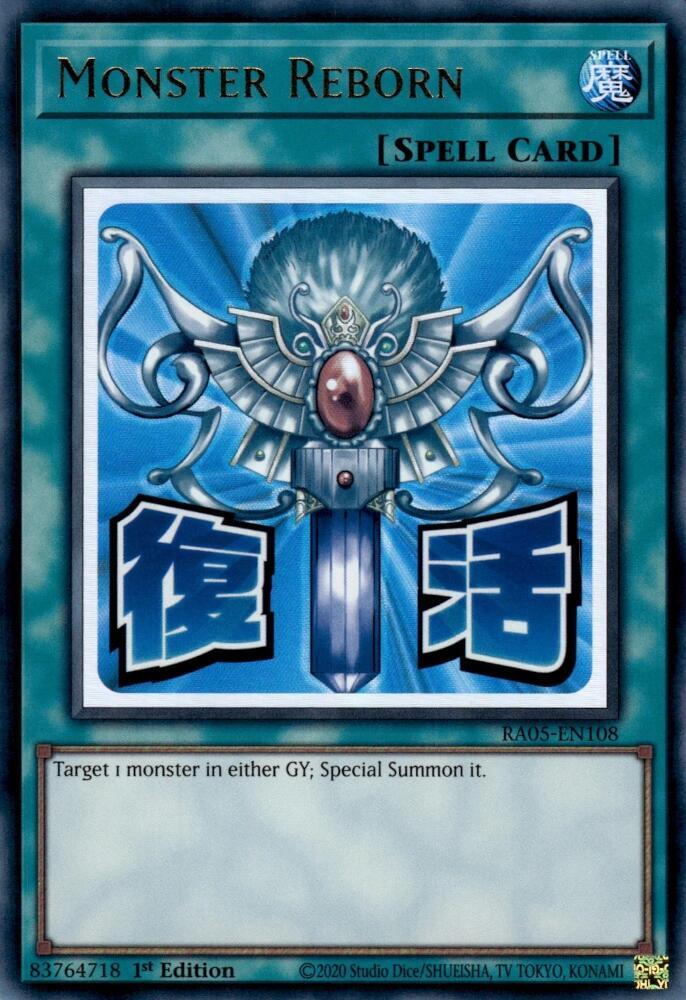 Monster Reborn - RA05-EN108: Rarity Collection 5