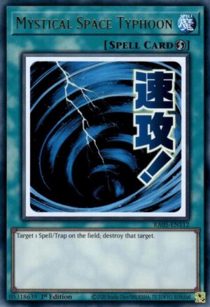 Mystical Space Typhoon - RA05-EN112: Rarity Collection 5