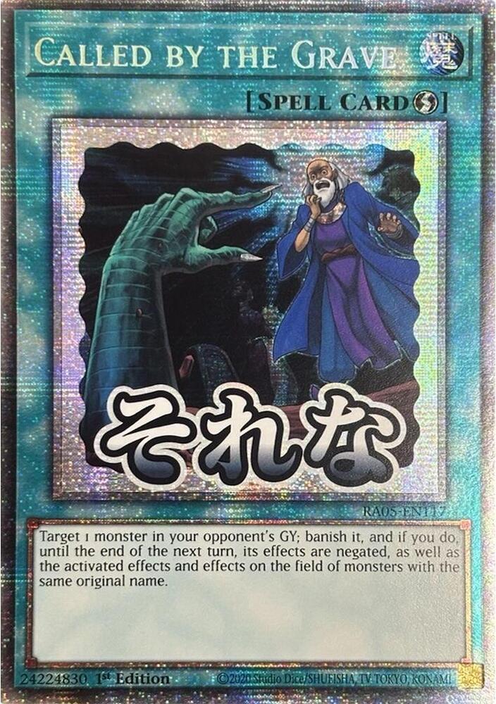 Called by the Grave (Starlight Rare) - RA05-EN117: Rarity Collection 5