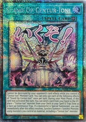 Stand Up Centur-Ion! (Starlight Rare) - RA05-EN122: Rarity Collection 5