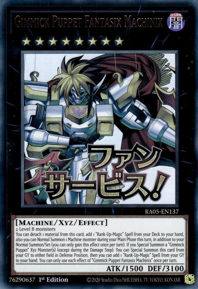 Gimmick Puppet Fantasix Machinix - RA05-EN137: Rarity Collection 5