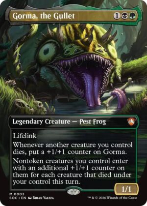 Gorma, the Gullet (Borderless) - 3: Commander: Secrets of Strixhaven
