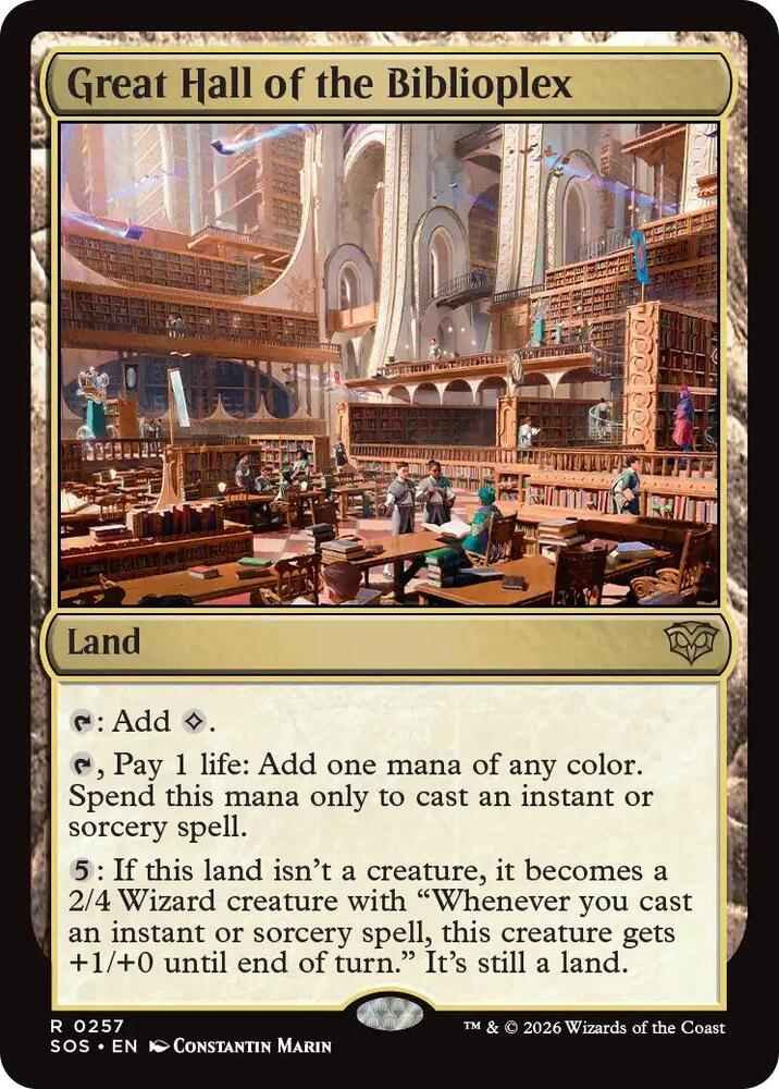 Great Hall of the Biblioplex - 257: Secrets of Strixhaven