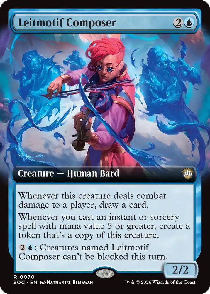 Leitmotif Composer (Extended Art) - 70: Commander: Secrets of Strixhaven