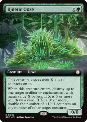 Kinetic Ooze (Extended Art) - 87: Commander: Secrets of Strixhaven