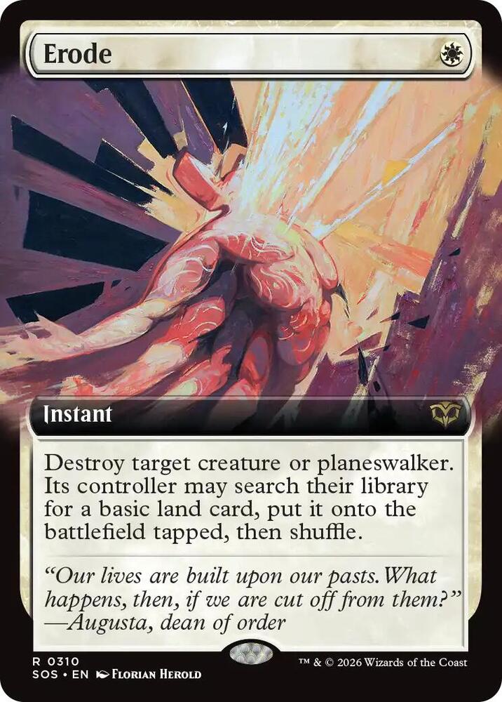 Erode (Extended Art) - 310: Secrets of Strixhaven