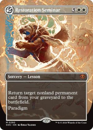 Restoration Seminar (Borderless) - 290: Secrets of Strixhaven