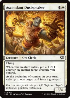 Ascendant Dustspeaker - 8: Secrets of Strixhaven